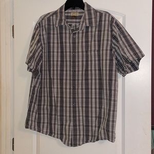 Black & Gray Plaid Shirt